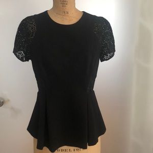 Rebecca Taylor lined with lace sleeves see photo